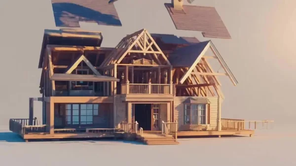 Building Assembly Animation